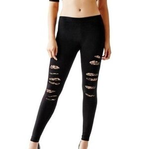 Guess Lace Cutout Leggings